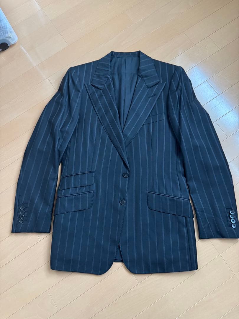 GUCCI ストライプ スーツジャケット 48