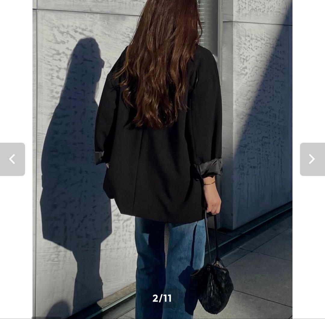 deux mi ドゥミ オーバーサイズドジャケット サイズ2