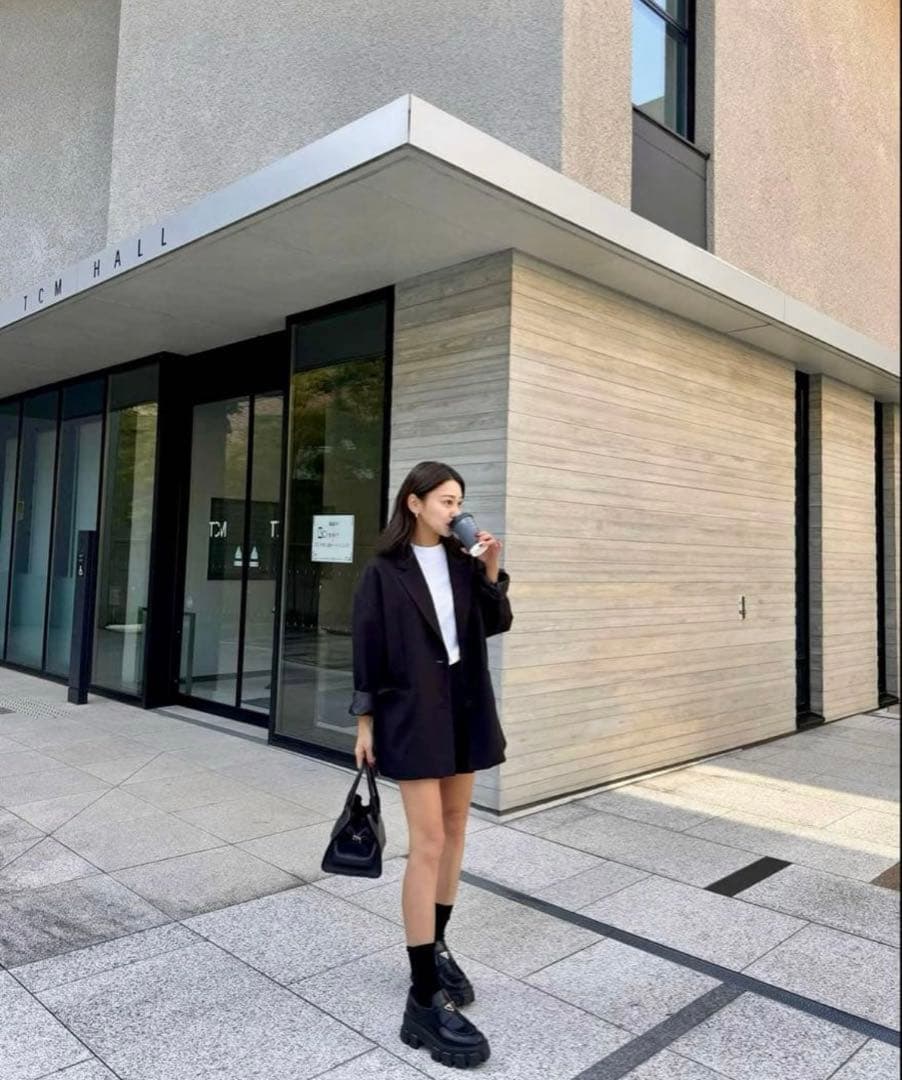 deux mi ドゥミ オーバーサイズドジャケット サイズ2