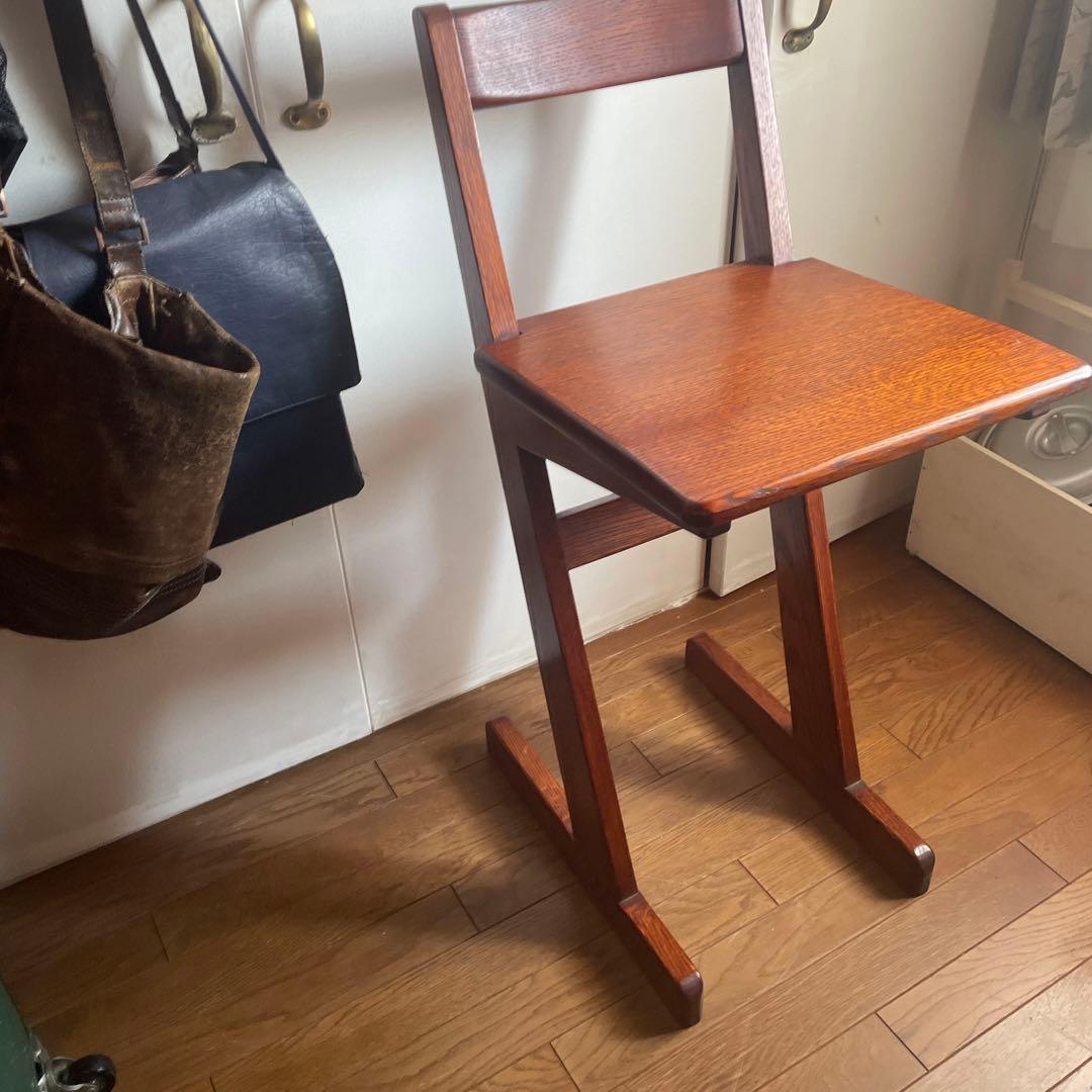 無垢　欅　ダイニングチェア　カウンターチェア