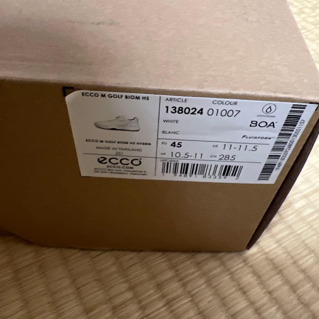 【 美品】ecco Golf Biom H5 Hybrid