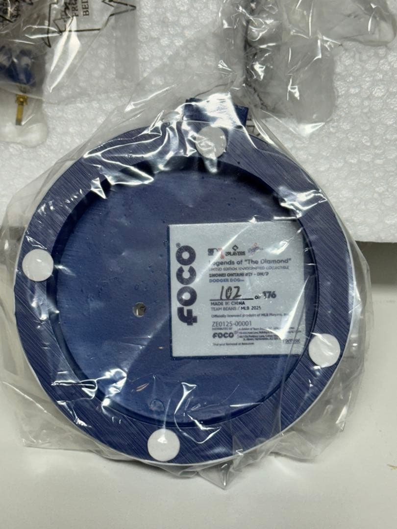 176体限定　MLB ドジャース 大谷翔平 ボブルヘッド ホットドック　102