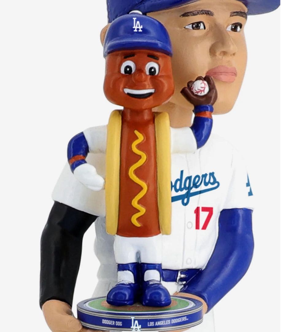 176体限定　MLB ドジャース 大谷翔平 ボブルヘッド ホットドック　102