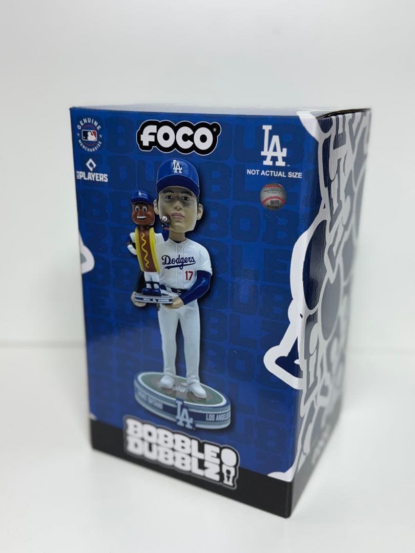 176体限定　MLB ドジャース 大谷翔平 ボブルヘッド ホットドック　102