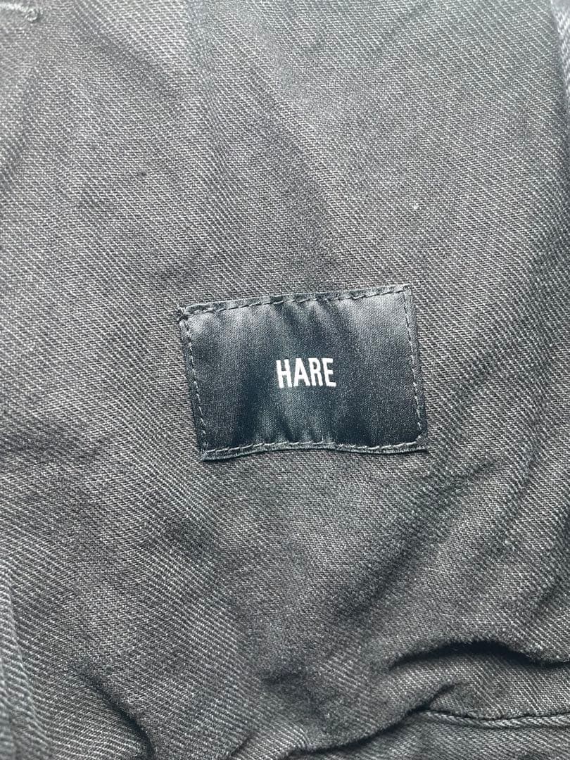 HARE ファイヤーマンバックルデニムブルゾン　アダストリア　RAGE BLUE
