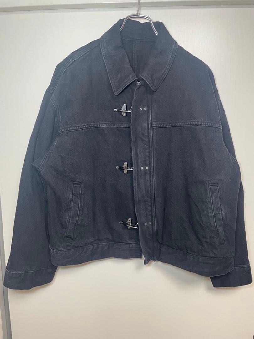 HARE ファイヤーマンバックルデニムブルゾン　アダストリア　RAGE BLUE