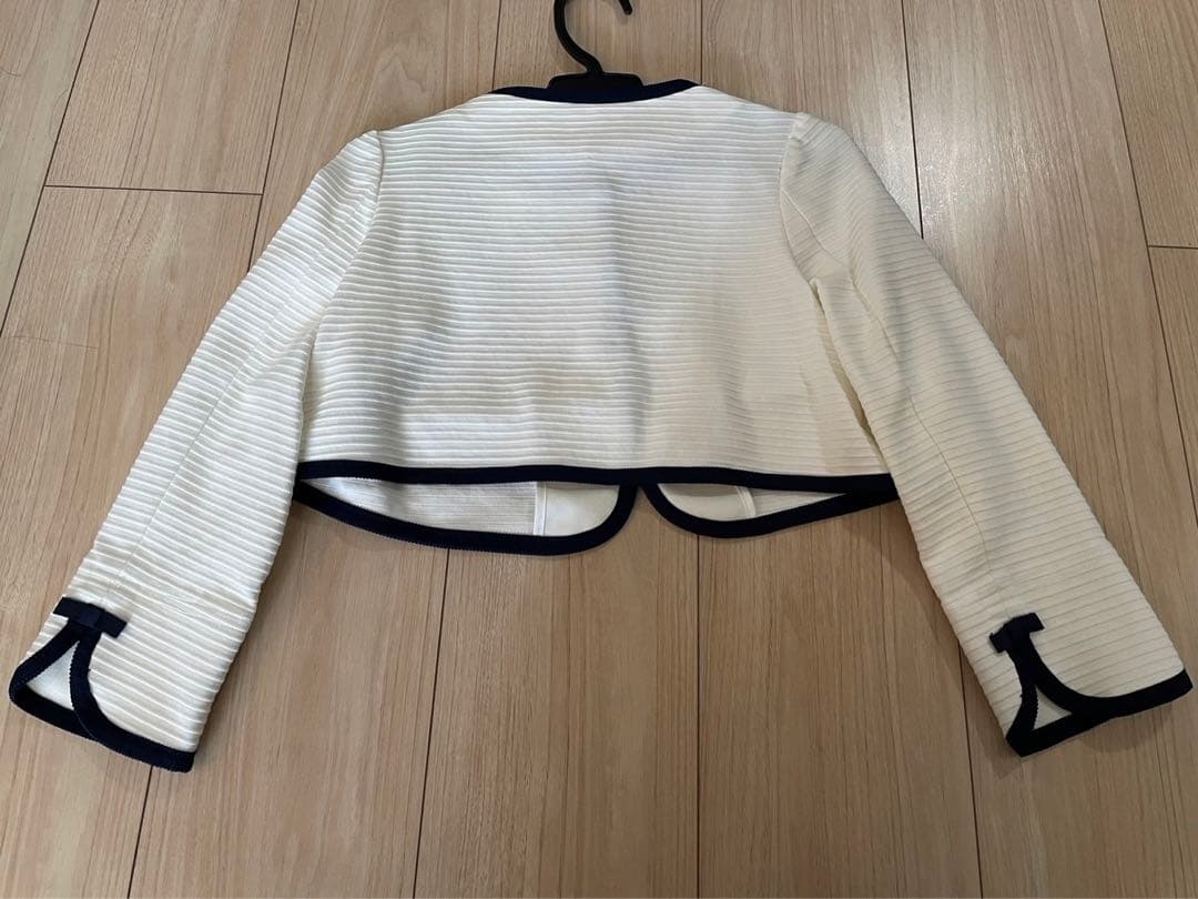 kumikyoku 卒園・入園式用 ブラウス ワンピース ボレロ3点 120