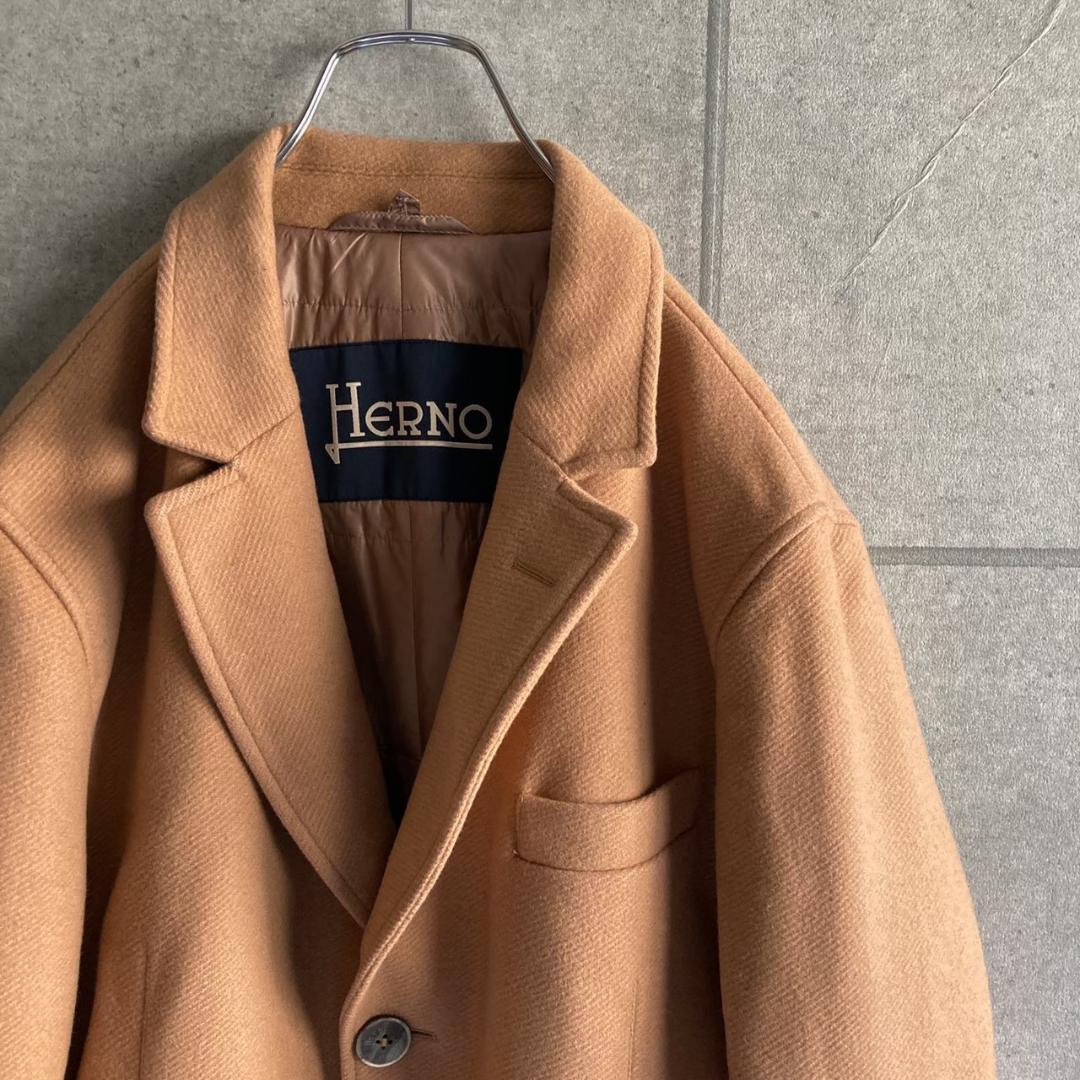 【HERNO】 ヘルノ ロングコート イタリア製 W68