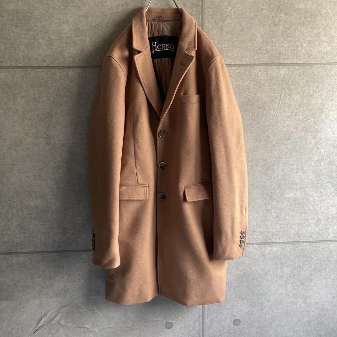 【HERNO】 ヘルノ ロングコート イタリア製 W68