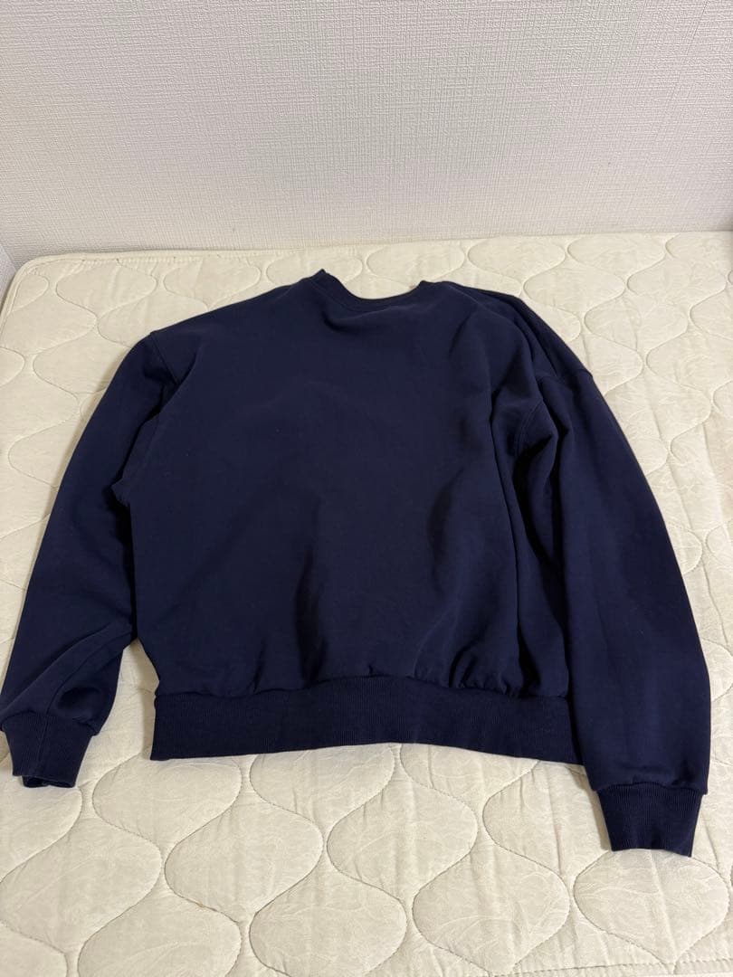 POPPY あさぎーにょ スウェット フラワー ネイビー