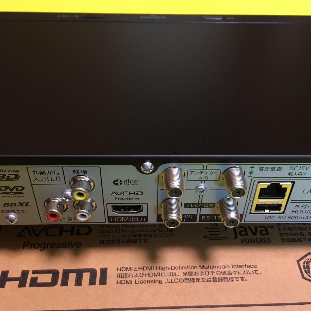 専用◆美品◆シャープ ブルーレイ BD-NW500◆2番組同時録画◆純正リモコン