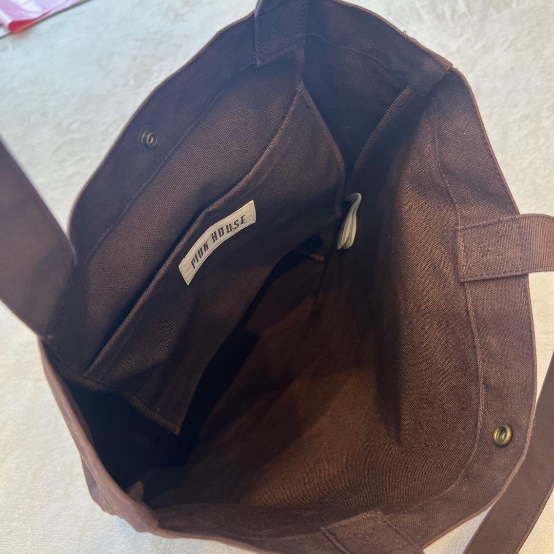 ピンクハウス　クッキーラビッツプリントバッグ