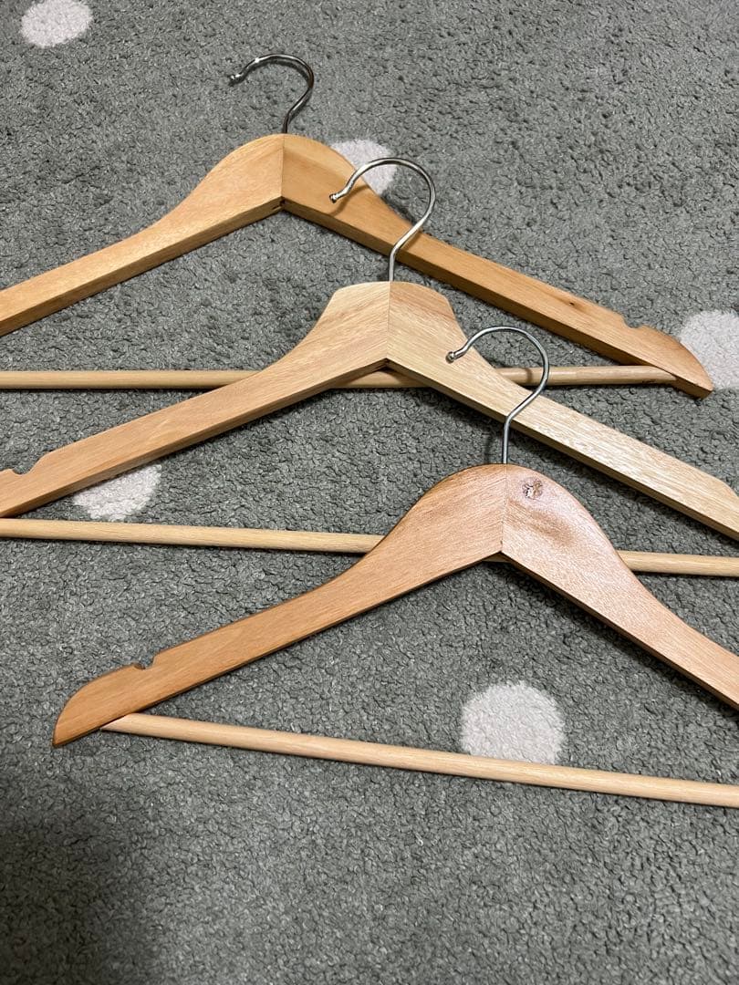 IKEA ニトリ 木製ハンガー 112本