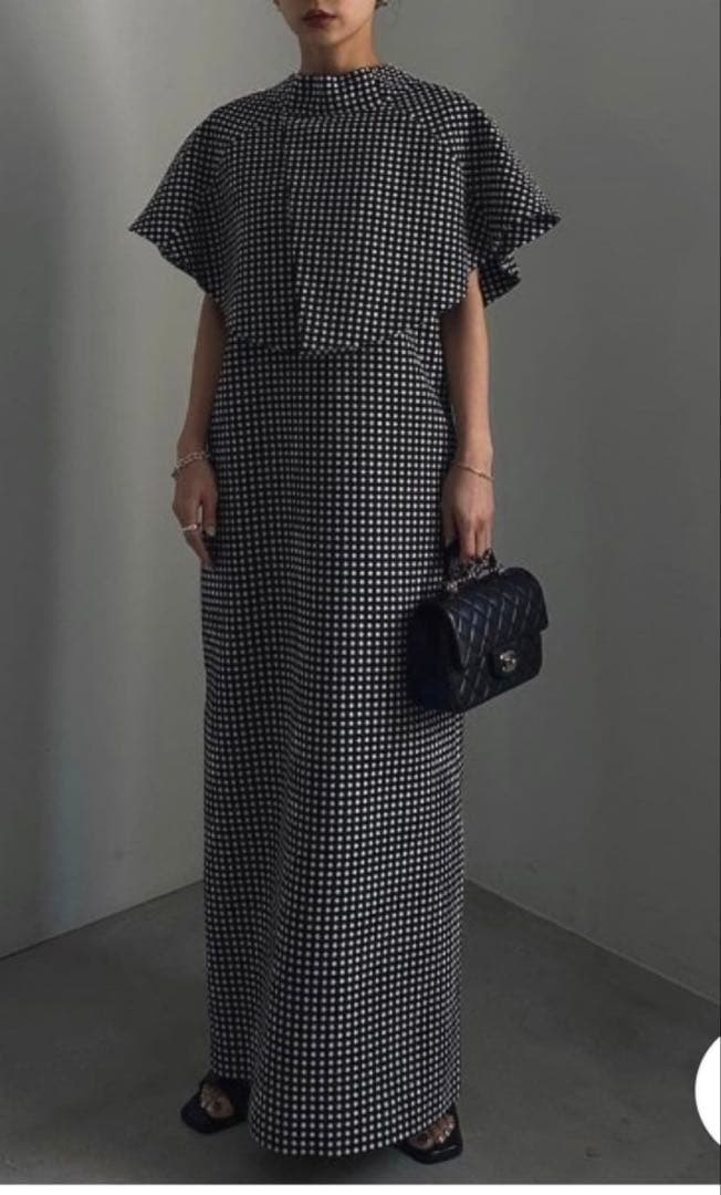 最終価格Ameri 2WAY UMBRELLA SHIFT DRESS(マルチ)