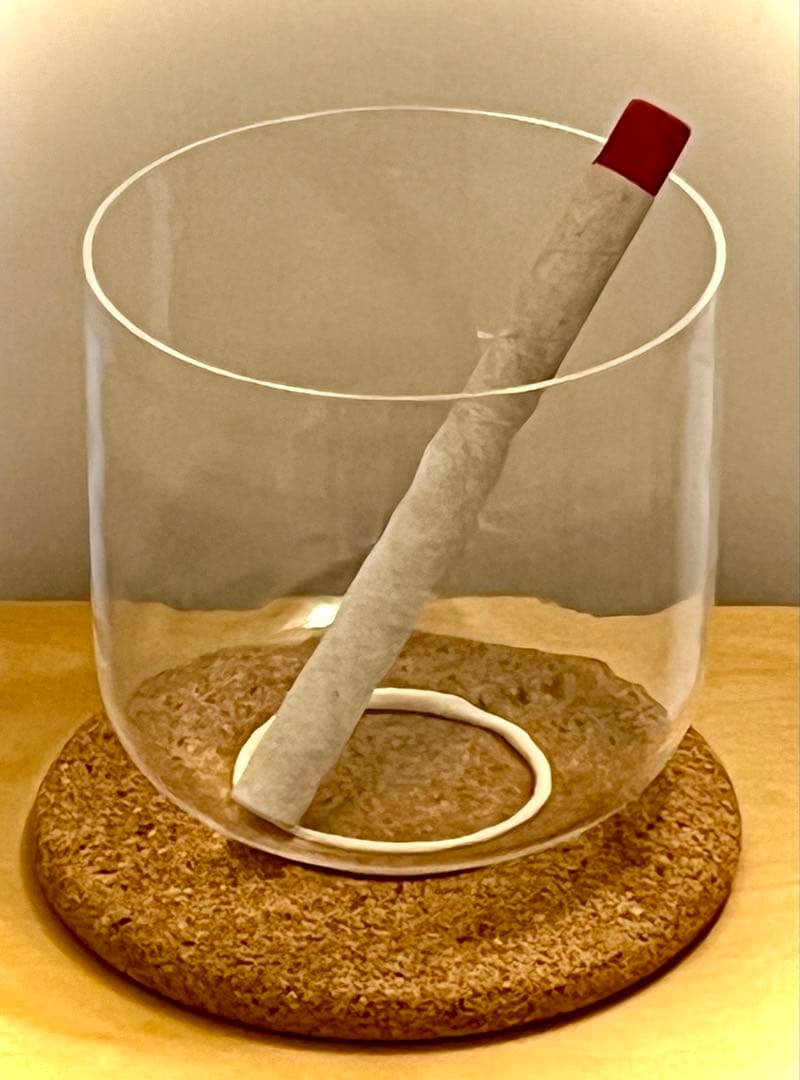 クリアクリスタルボウル2点セット 8インチE+7インチD