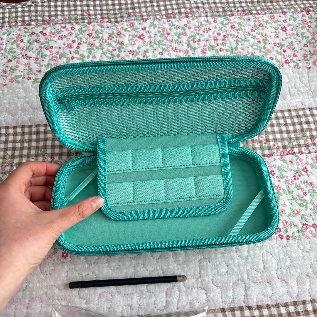 Switch lite どうぶつの森 しずえアロハ柄 コーラル 本体 カセット付