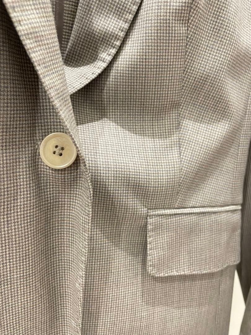 通年着用◎REDA千鳥柄ベージュ❤️入学❤️好印象ビジネススーツ♡ザスーツカンパニー