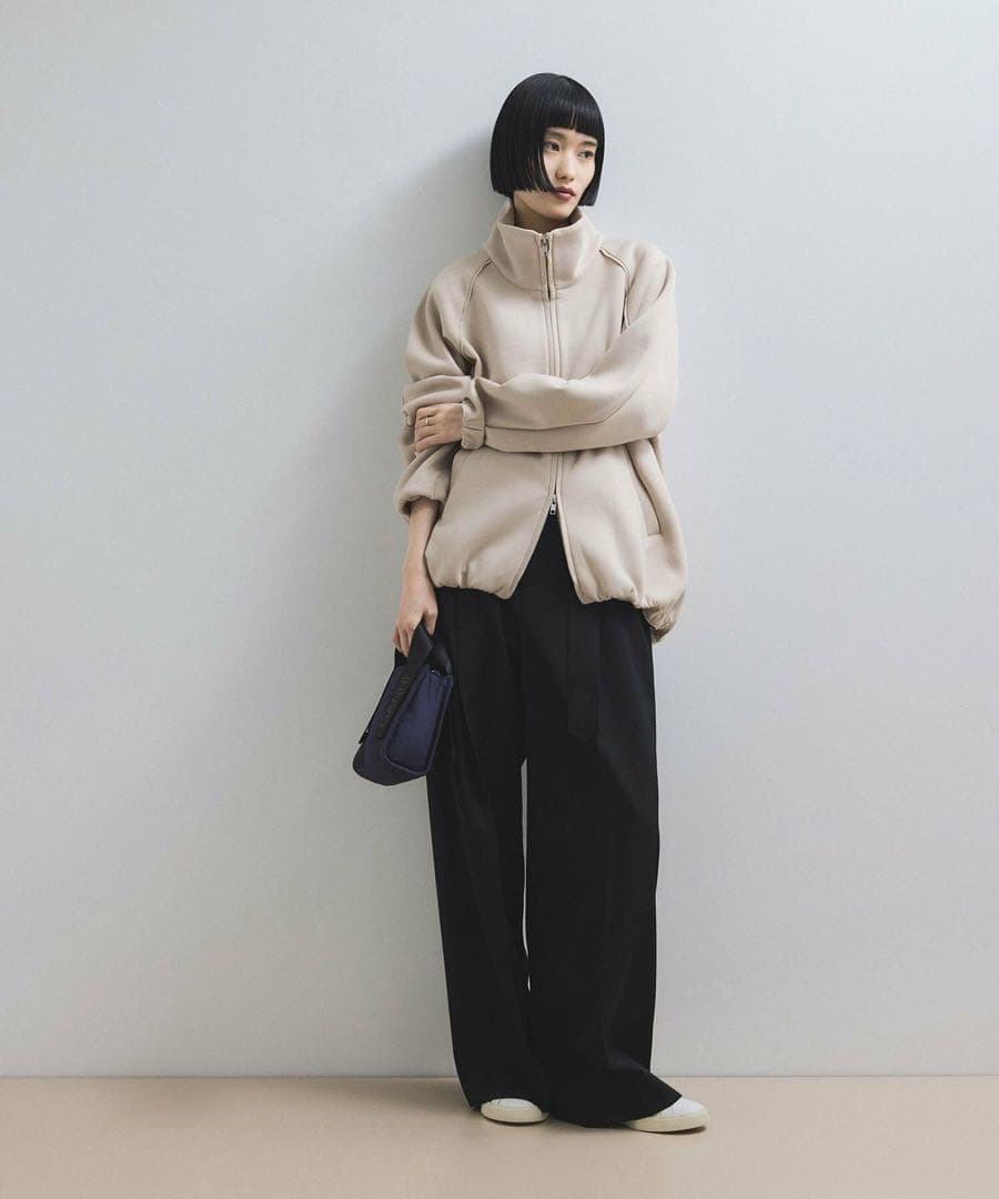 ADAM ET ROPE FEMME 【WEB限定】ダンボールコクーンブルゾン