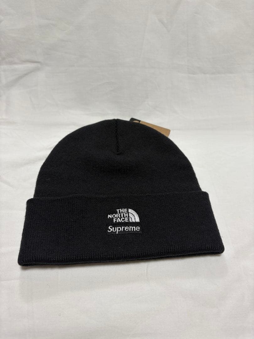 THE NORTH FACE Supreme ニット帽 ブラック