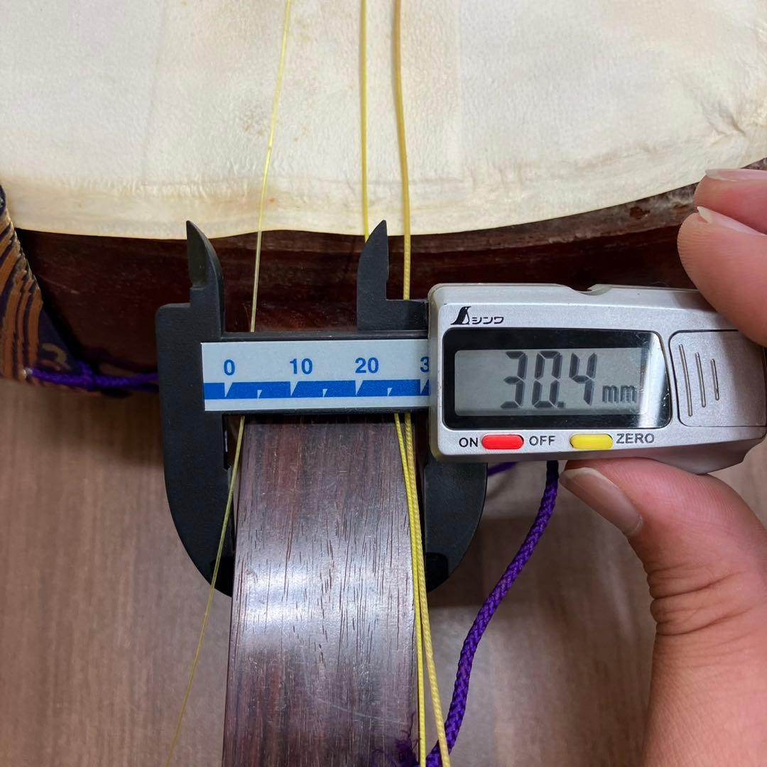 三味線 紅木製 太棹タイプ アンティーク