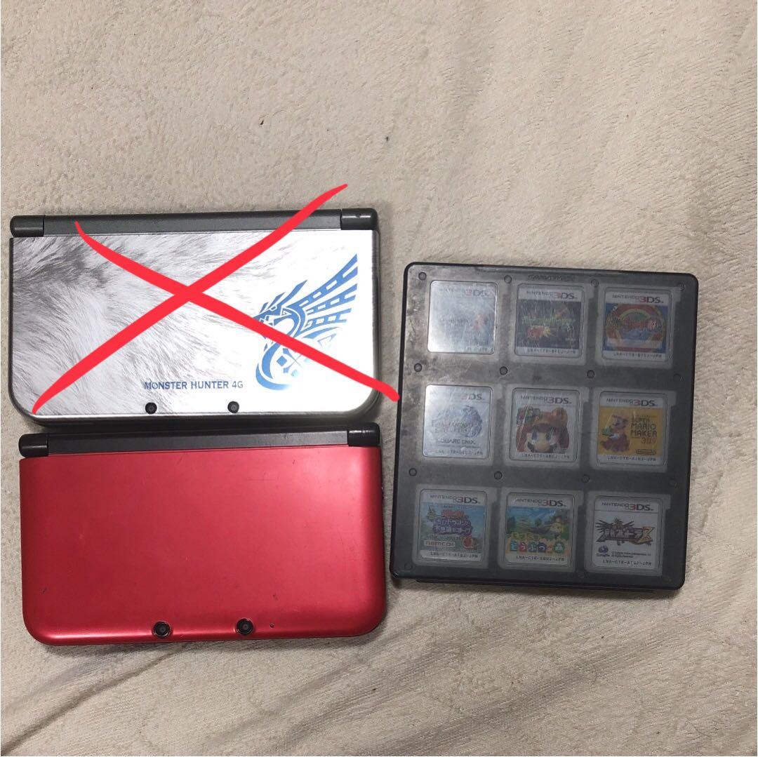 ニンテンドーNEW3DSモンスターハンターエディション、ニンテンドー3DS赤、