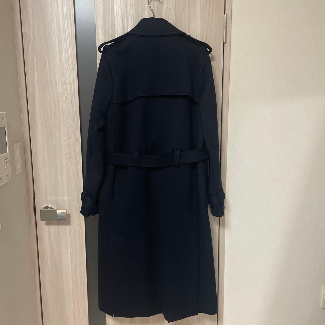 CÉLINE セリーヌ ネイビー ロングコート サイズ40
