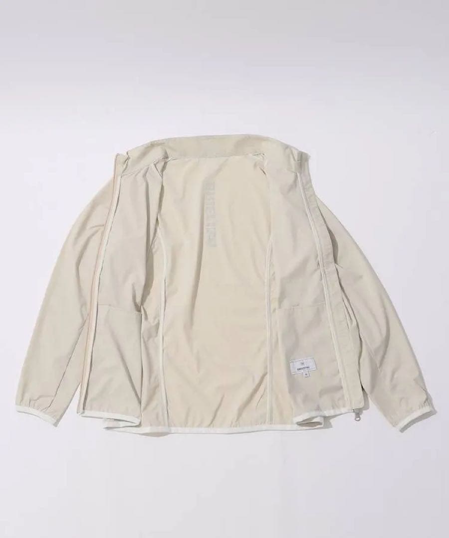 ブリーフィングゴルフ 【撥水ストレッチ】スタンドネックシャカブルゾン　美品