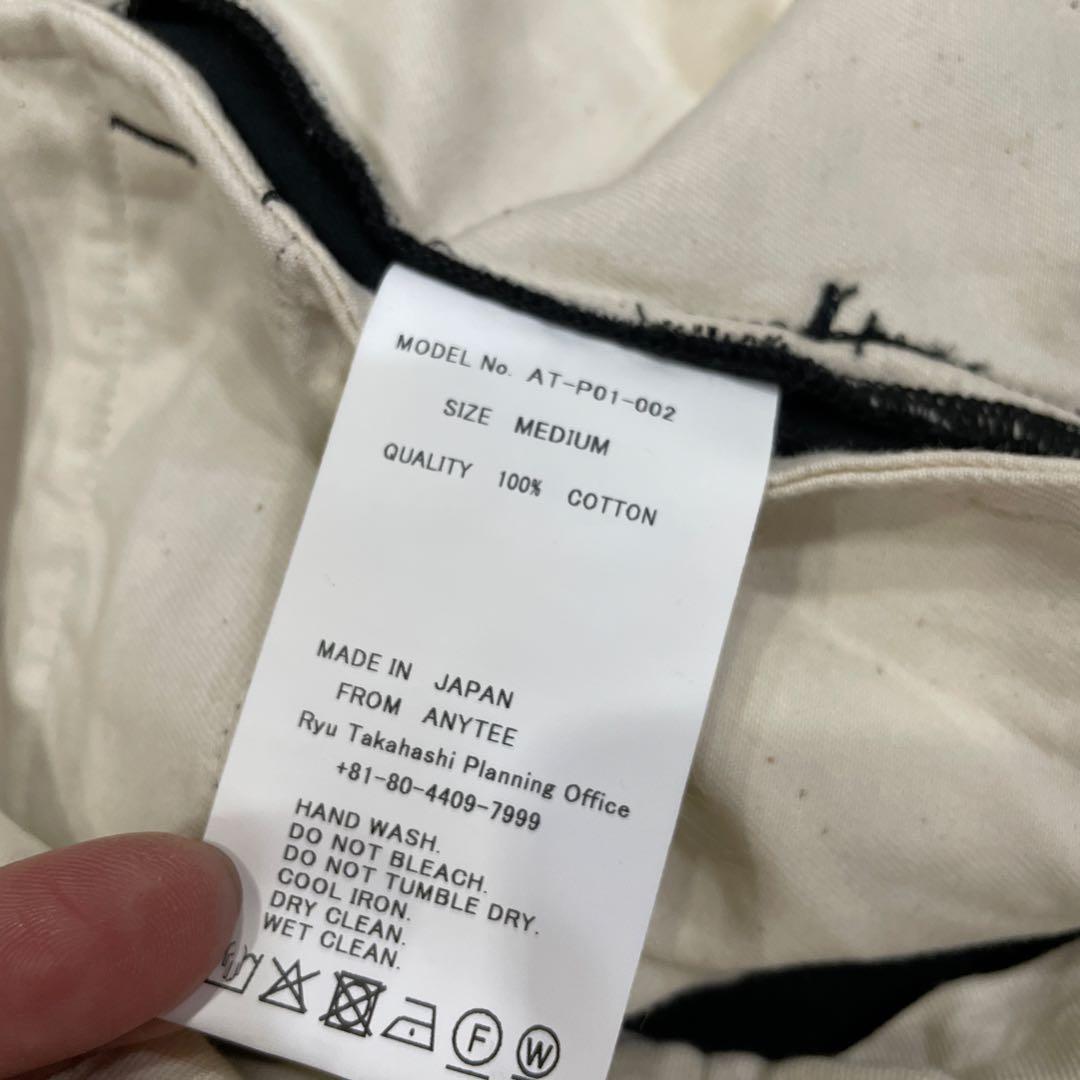 パンツ anytee classics Officer Pants BlackChino