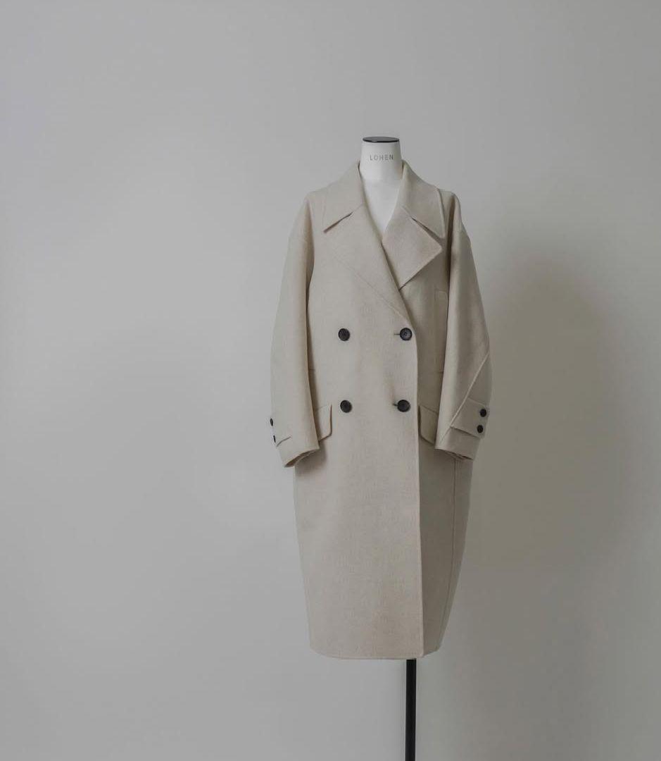 lohen ハードメルトンリバーピーコート