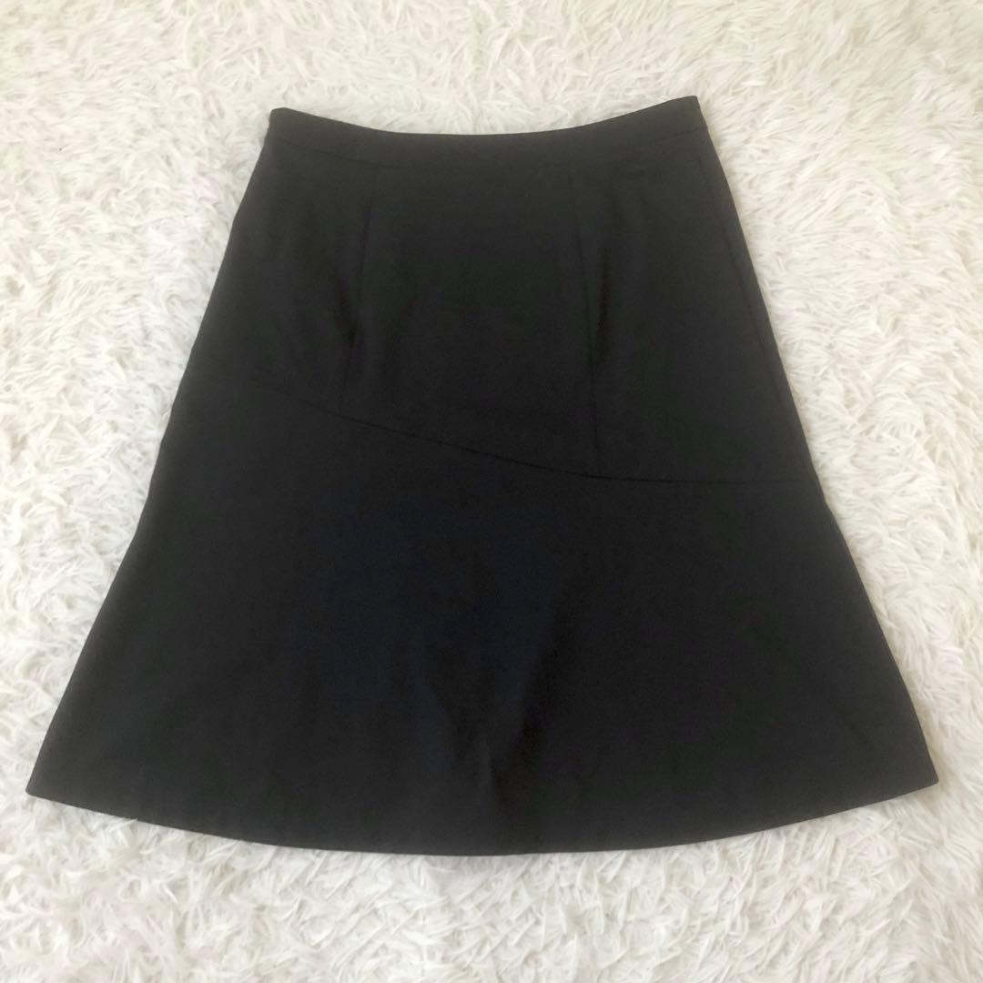 美品 リフレクト 匠シリーズ 大きいサイズ 洗えるスカートスーツ ストレッチ