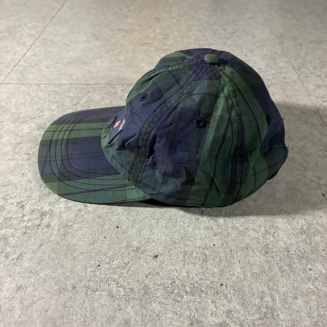 90s POLO SPORTポロスポーツキャップ星条旗ブラックウォッチラルフ