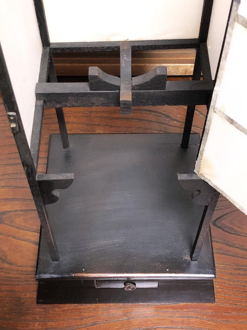 【 骨董行灯 】　蔵出品　全高80.5ｃｍ