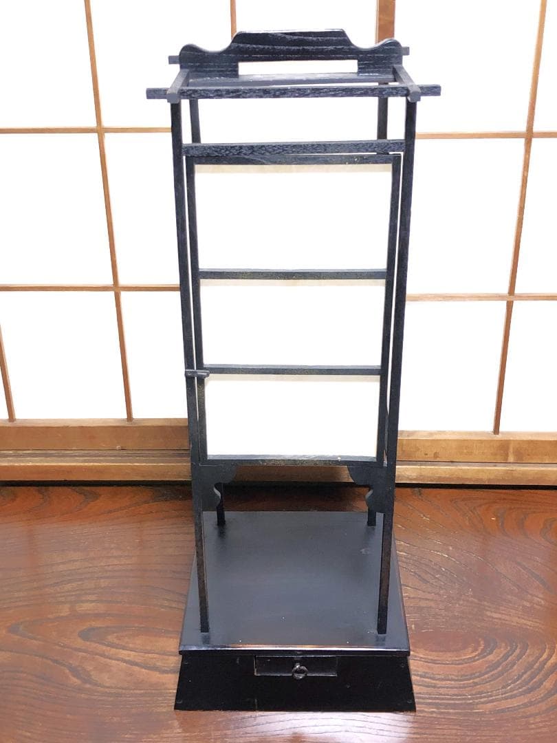 【 骨董行灯 】　蔵出品　全高80.5ｃｍ