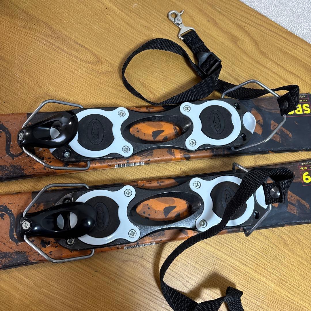 メンズ　ショートスキー　ファンスキーセット　Salomon 27cmブーツ付