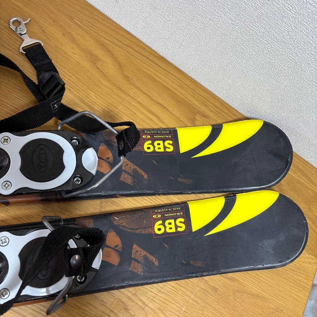 メンズ　ショートスキー　ファンスキーセット　Salomon 27cmブーツ付