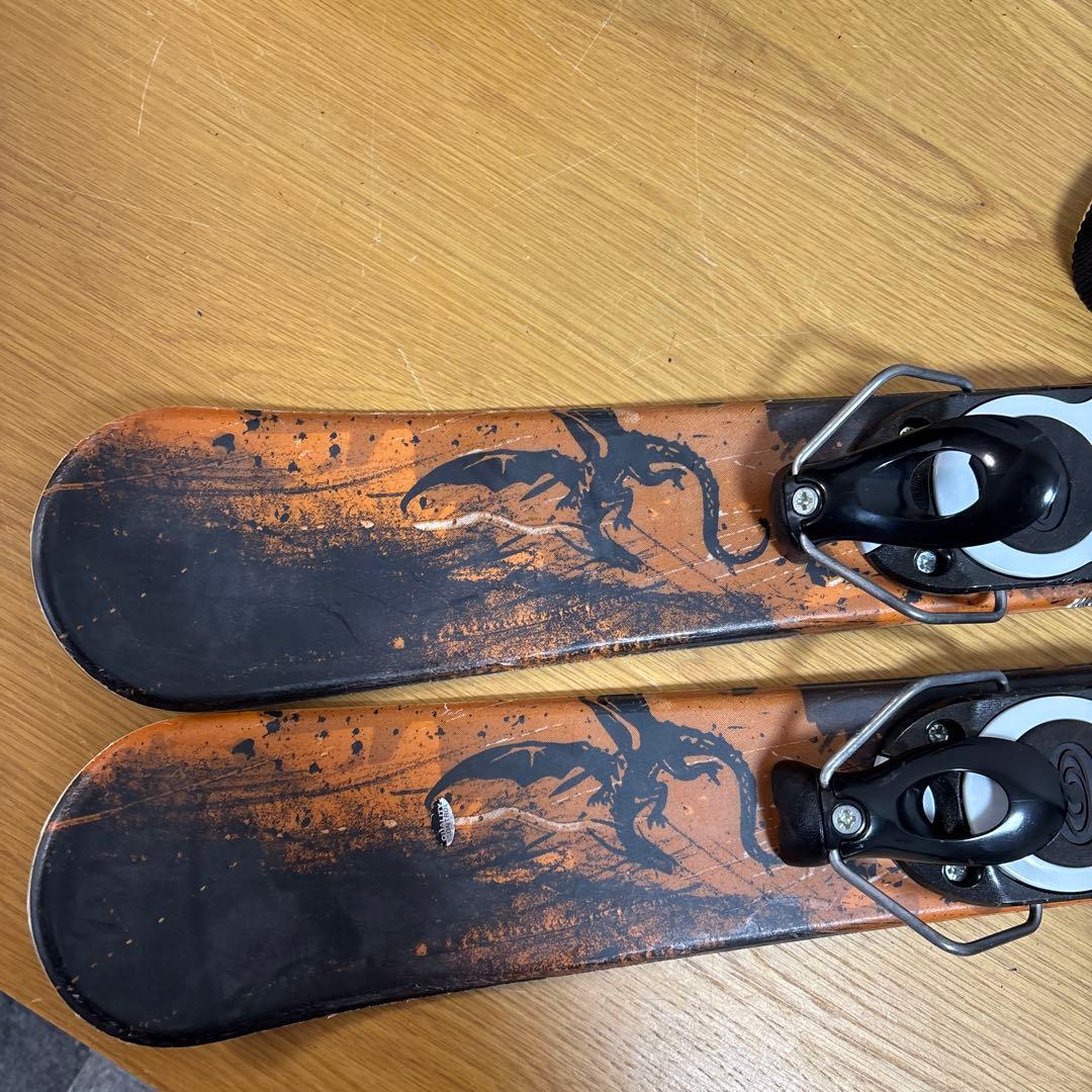 メンズ　ショートスキー　ファンスキーセット　Salomon 27cmブーツ付