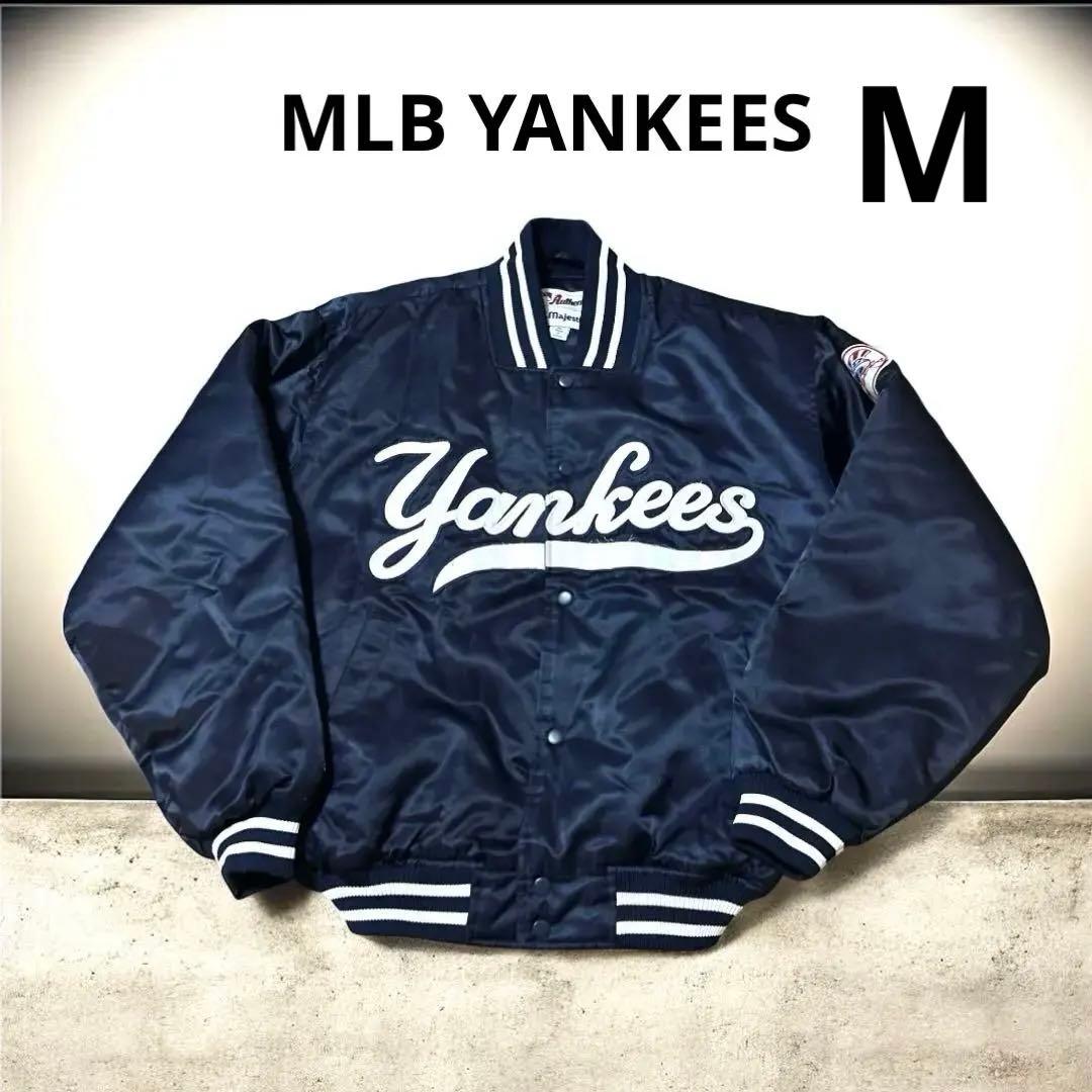 【Majestic】マジェスティック ヤンキース スタジャン 刺繍 ワッペン M