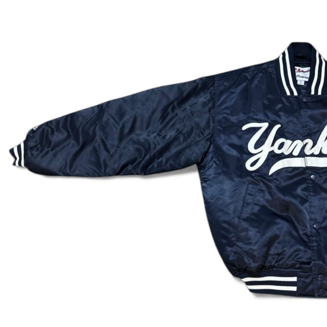 【Majestic】マジェスティック ヤンキース スタジャン 刺繍 ワッペン M