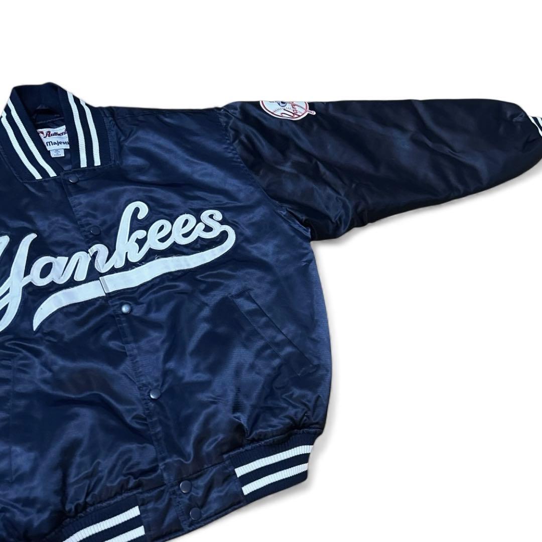 【Majestic】マジェスティック ヤンキース スタジャン 刺繍 ワッペン M