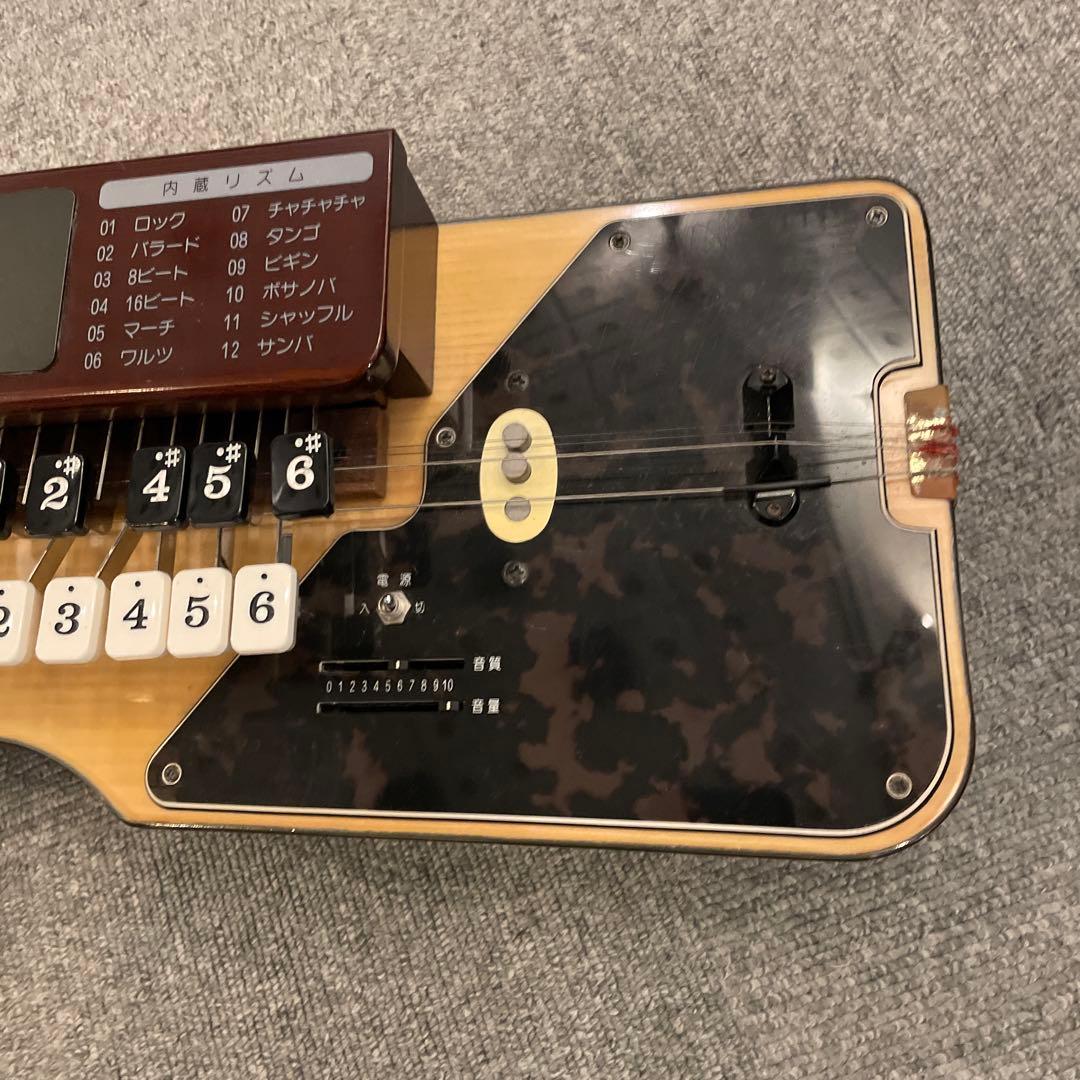 SUZUKI 電気大正琴 山びこ TES-150 リズムマシン/練習曲8曲内蔵