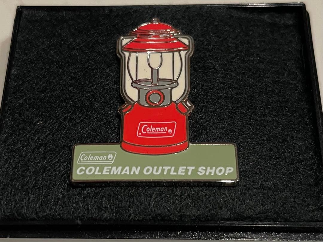 コールマン アウトレットショップ限定　非売品　ピンバッジ　バラ売り不可