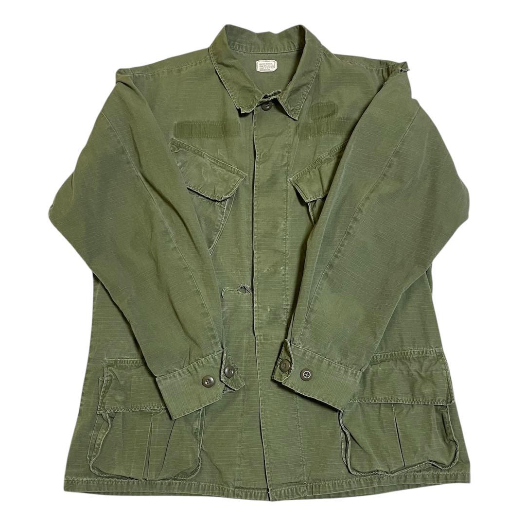 70s US ARMY ジャングルファティーグ 4th リップストップ
