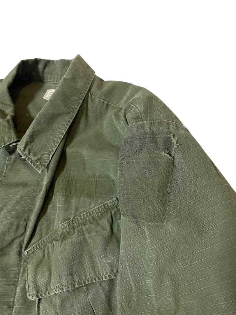 70s US ARMY ジャングルファティーグ 4th リップストップ