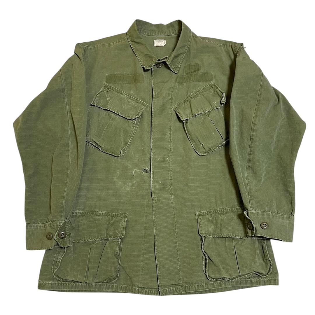 70s US ARMY ジャングルファティーグ 4th リップストップ