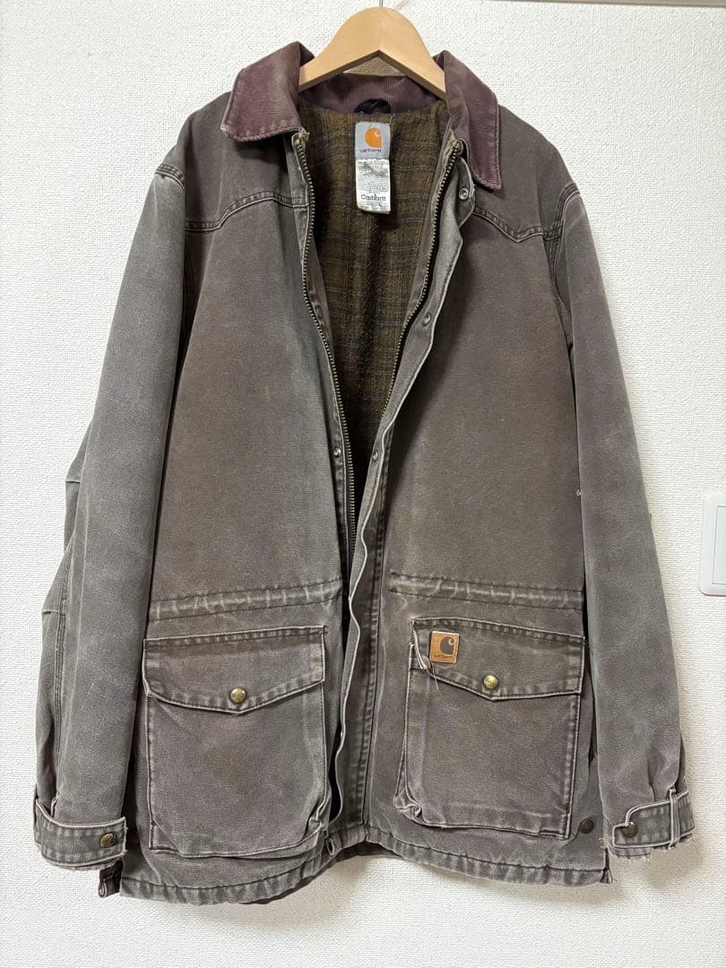 USA Carhartt \"ダック地 チョアコート ワークジャケット\"