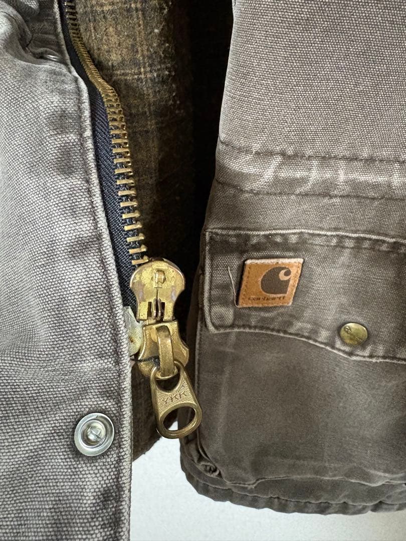 USA Carhartt \"ダック地 チョアコート ワークジャケット\"