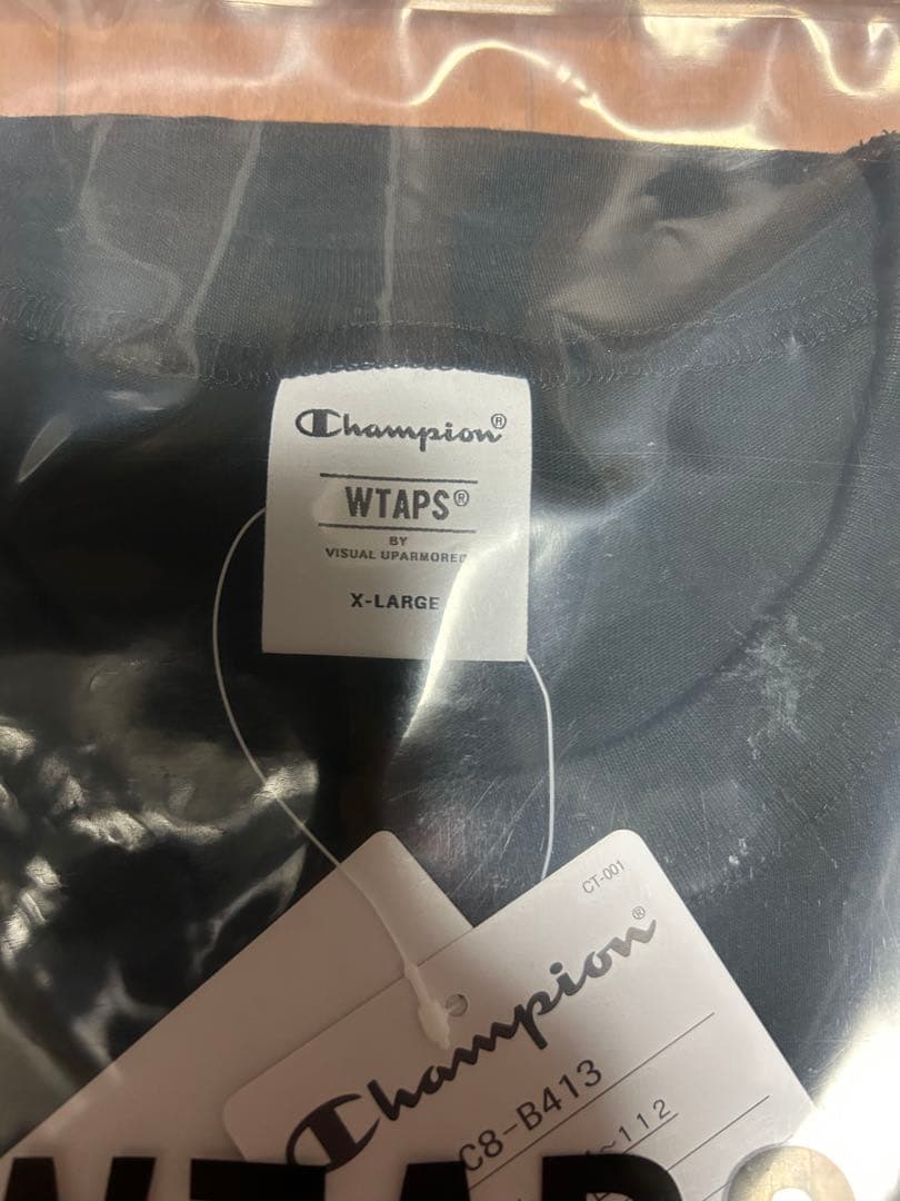 トップス WTAPS x Champion Academy LS Black