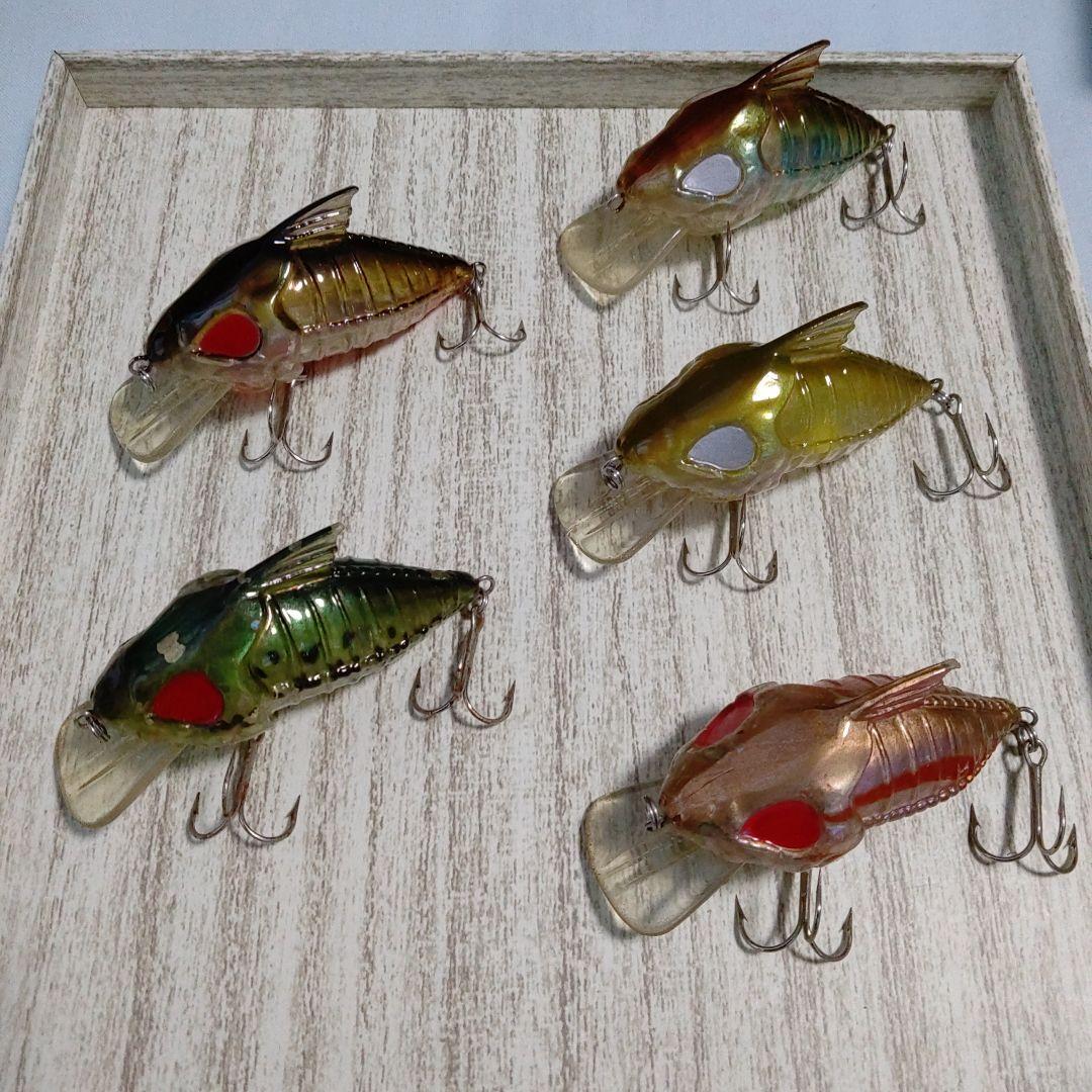 グランダー武蔵　スケルトンナイン　限定カラー５種類　スケルトンクランク　ルアー