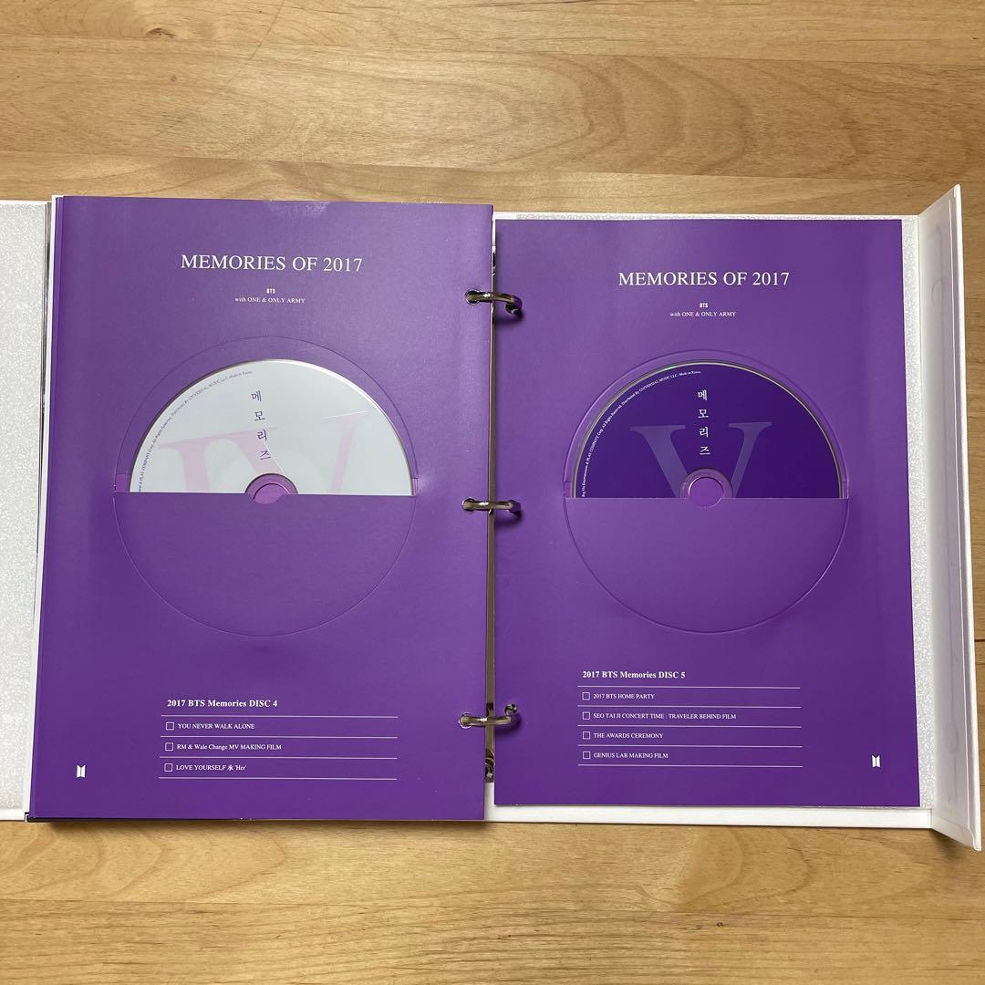 BTS MEMORIES 2017 &トレカ　ジン