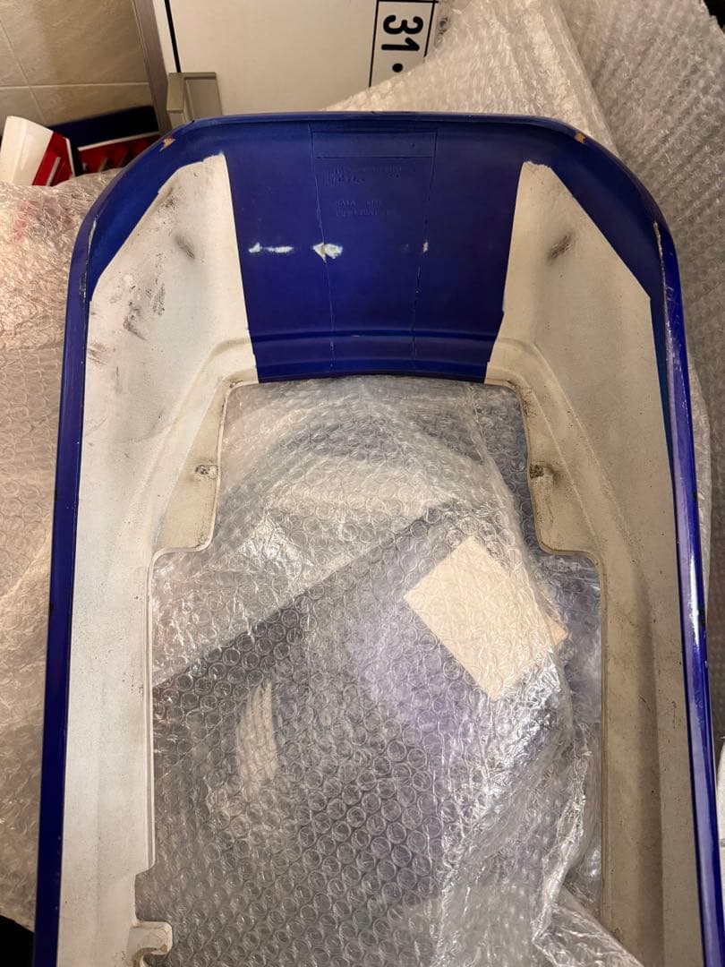 CBX400F 外装セットタンクBEET 1型純正カラー　青白当時物